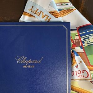 Brand New Chopard Happy Sport Silk Scarf